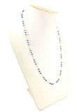 18k Solid Gold Necklace With Natural Blue Sapphire , 3.50 MM -  SGGRC-110