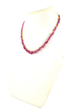 18k Solid Gold Necklace With AAA Quality in 5.00x4.00mm-5.50x7.50mm Size , SGGRC-112