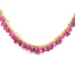 18k Solid Gold Necklace With AAA Quality in 5.00x4.00mm-5.50x7.50mm Size , SGGRC-112