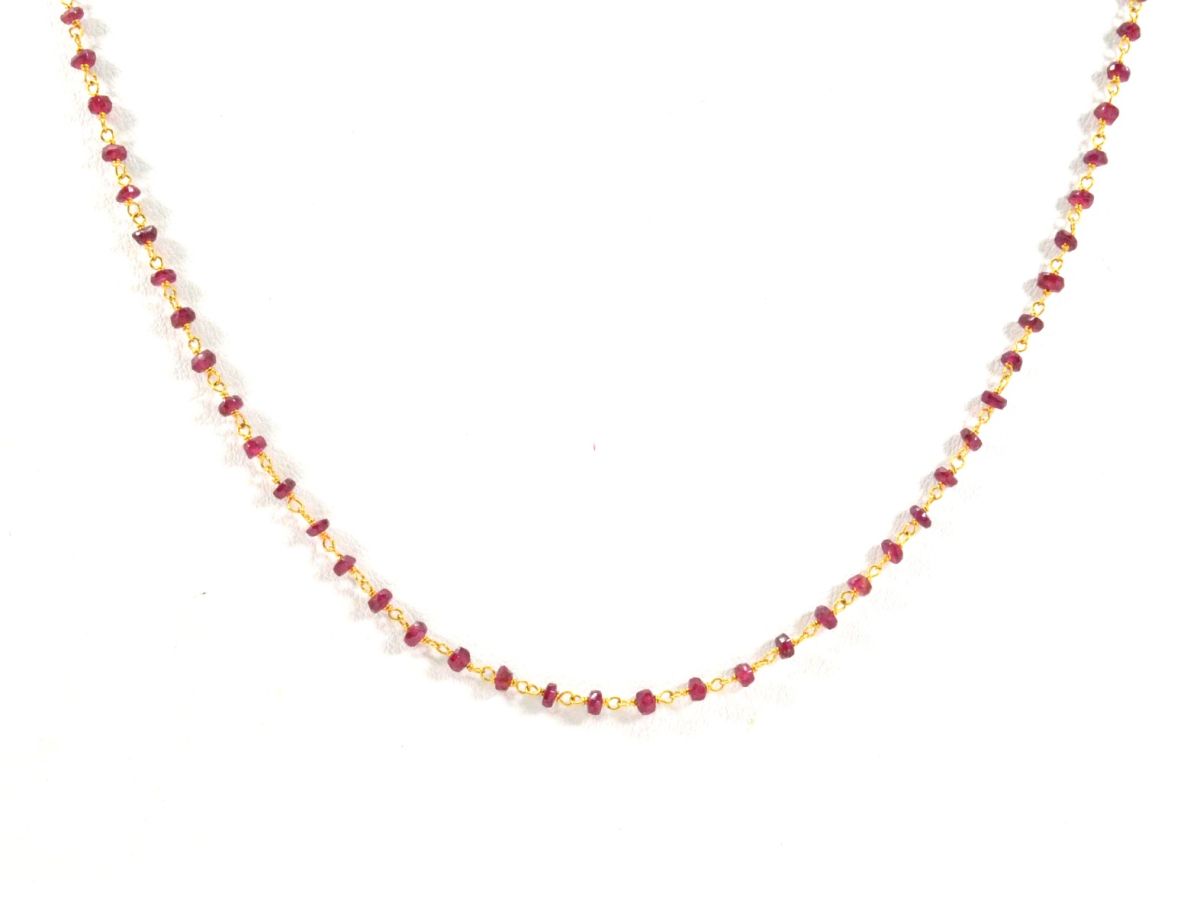 14k  Solid Gold Necklace With AAA Quality in 2.50 MM Size , SGGRC-115