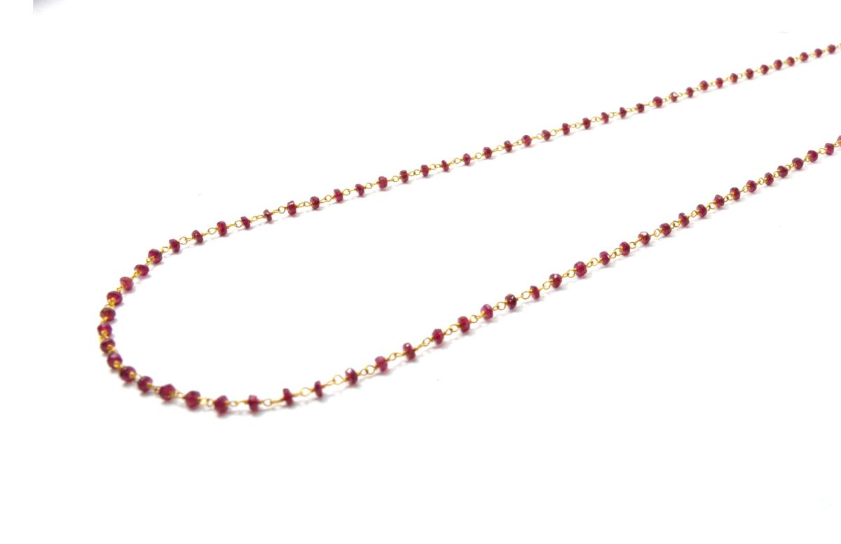 14k  Solid Gold Necklace With AAA Quality in 2.50 MM Size , SGGRC-115