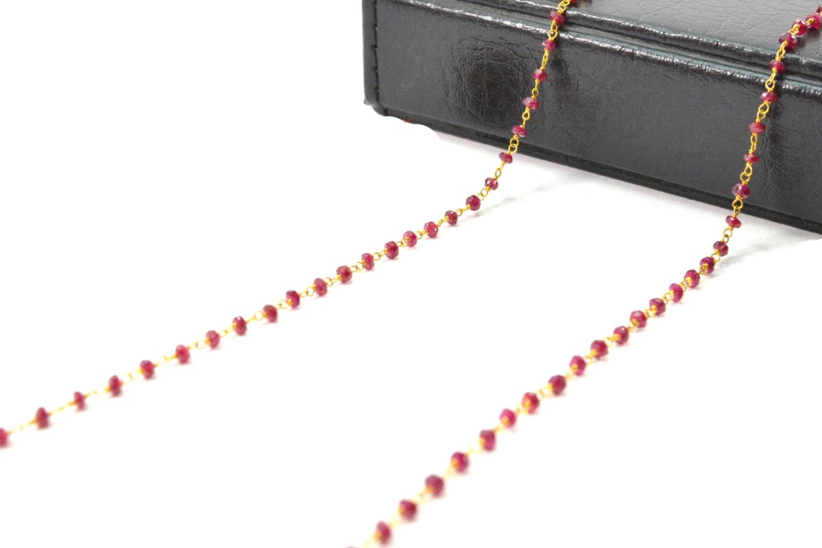 14k  Solid Gold Necklace With AAA Quality in 2.50 MM Size , SGGRC-115