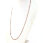 14k  Solid Gold Necklace With Ruby Stone In 2.50 MM Size  , SGGRC-116