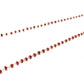 14k  Solid Gold Necklace With Ruby Stone In 2.50 MM Size  , SGGRC-116