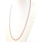 14k  Solid Gold Necklace With Ruby Stone In 2.50 MM Size  , SGGRC-117