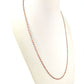 14k  Solid Gold Necklace With Ruby Stone In 2.50 MM Size  , SGGRC-117