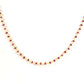 14k  Solid Gold Necklace With Ruby Stone In 2.50 MM Size  , SGGRC-117
