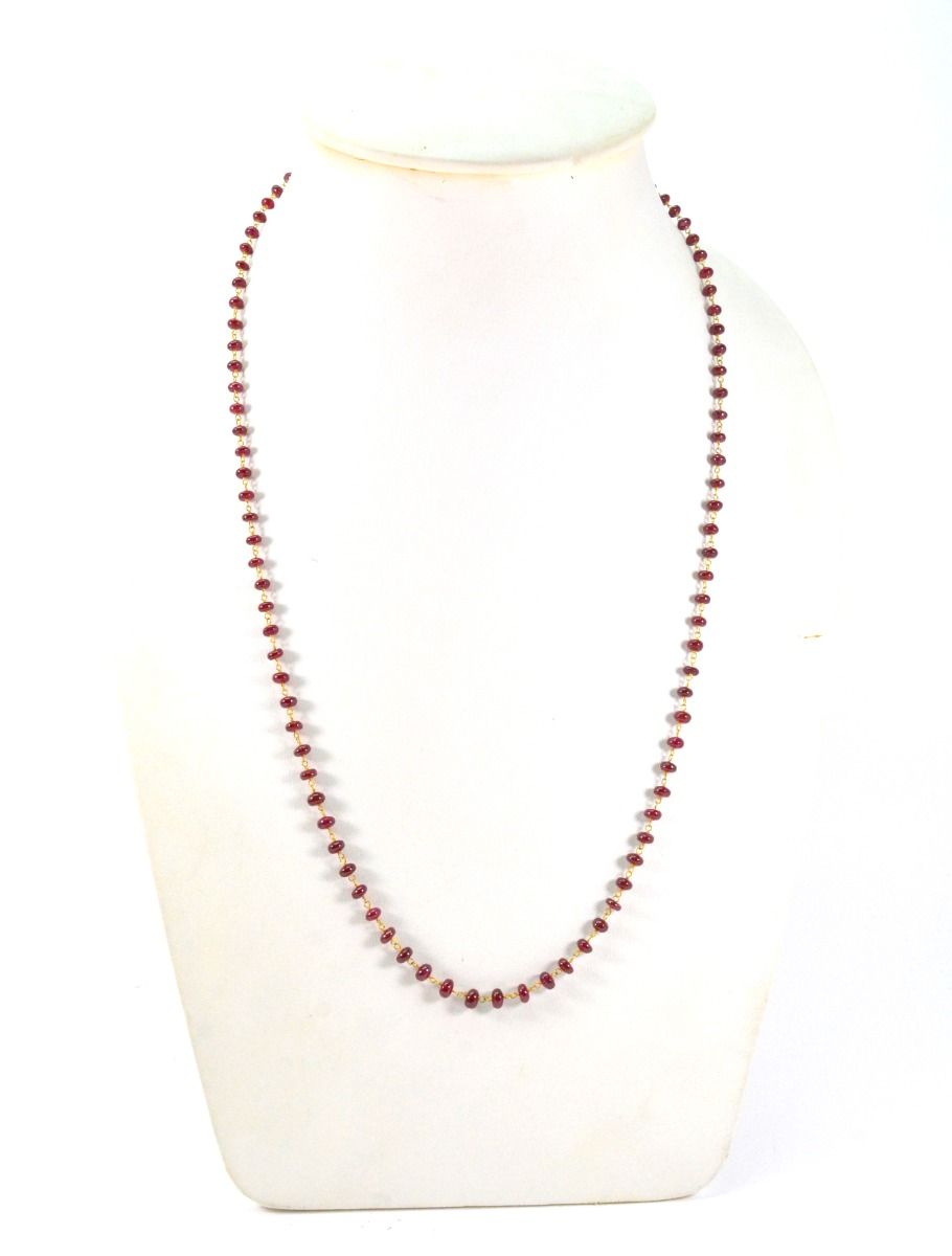 Seductive 14k  Solid Gold Necklace With AAA Quality In 4MM Size , SGGRC-118