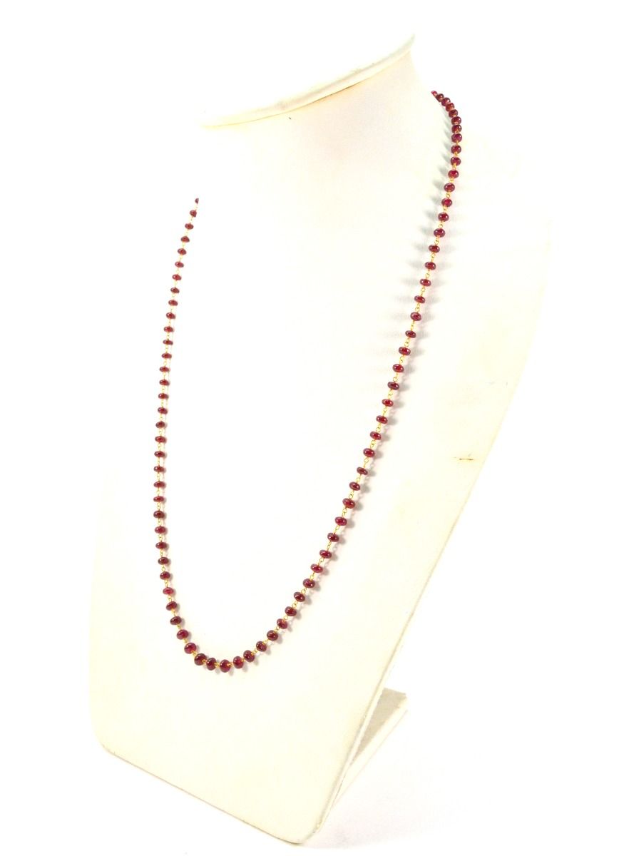 Seductive 14k  Solid Gold Necklace With AAA Quality In 4MM Size , SGGRC-118