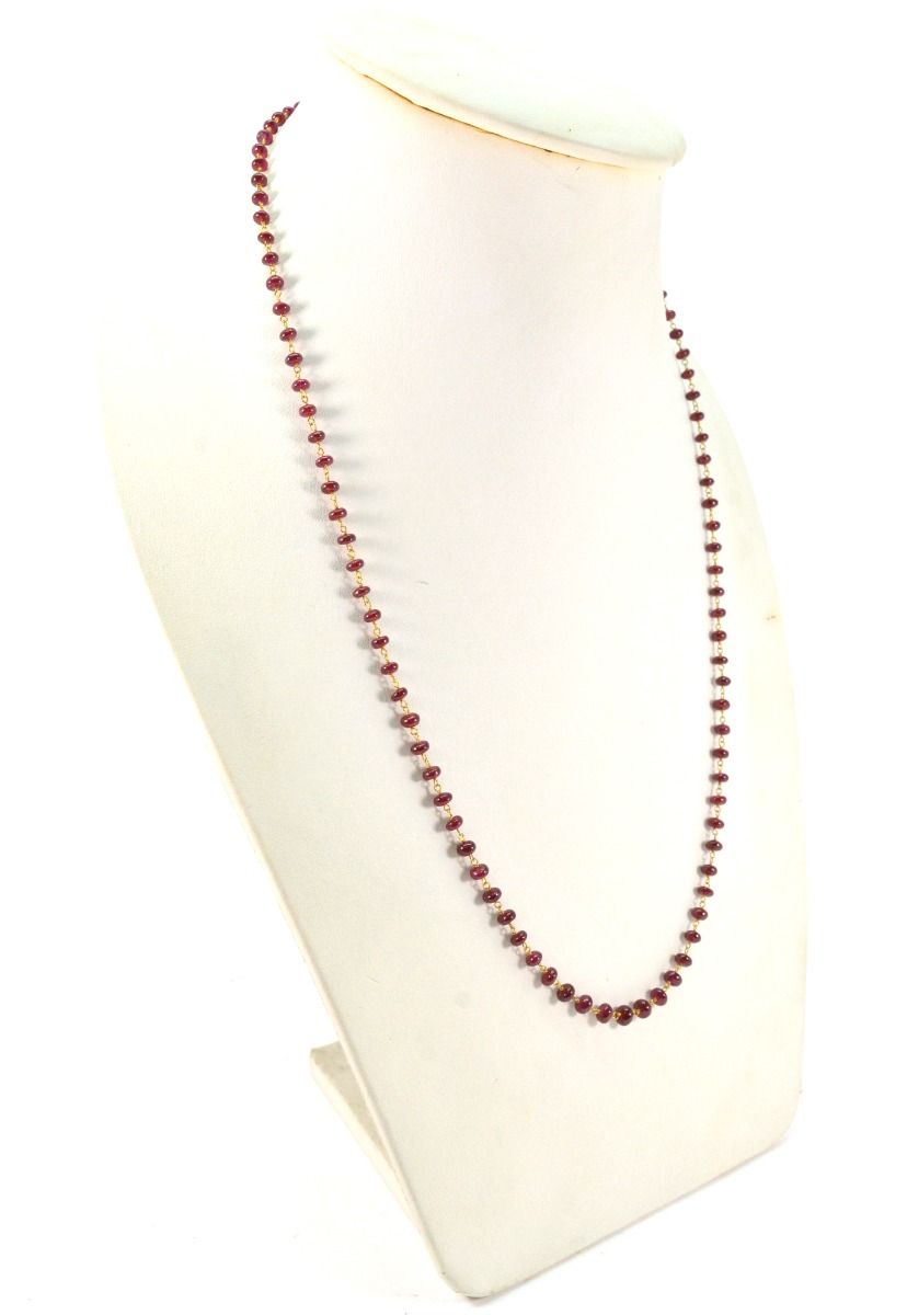 Seductive 14k  Solid Gold Necklace With AAA Quality In 4MM Size , SGGRC-118