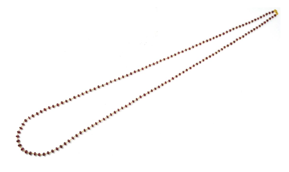 Seductive 14k  Solid Gold Necklace With AAA Quality In 4MM Size , SGGRC-118