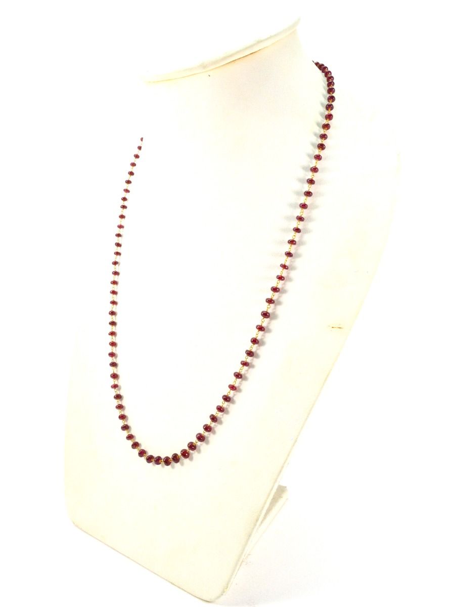 14k  Solid Gold Necklace in Roundel Shape With 4.00 - 5.00 MM Size  , SGGRC-118