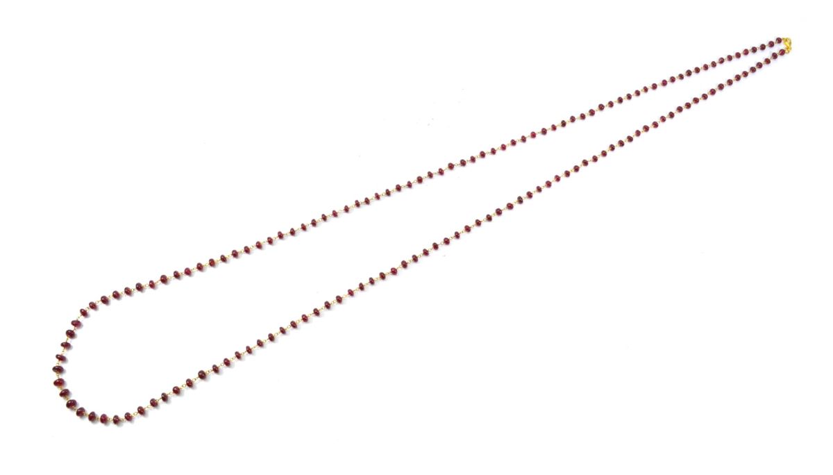 14k  Solid Gold Necklace in Roundel Shape With 4.00 - 5.00 MM Size  , SGGRC-118