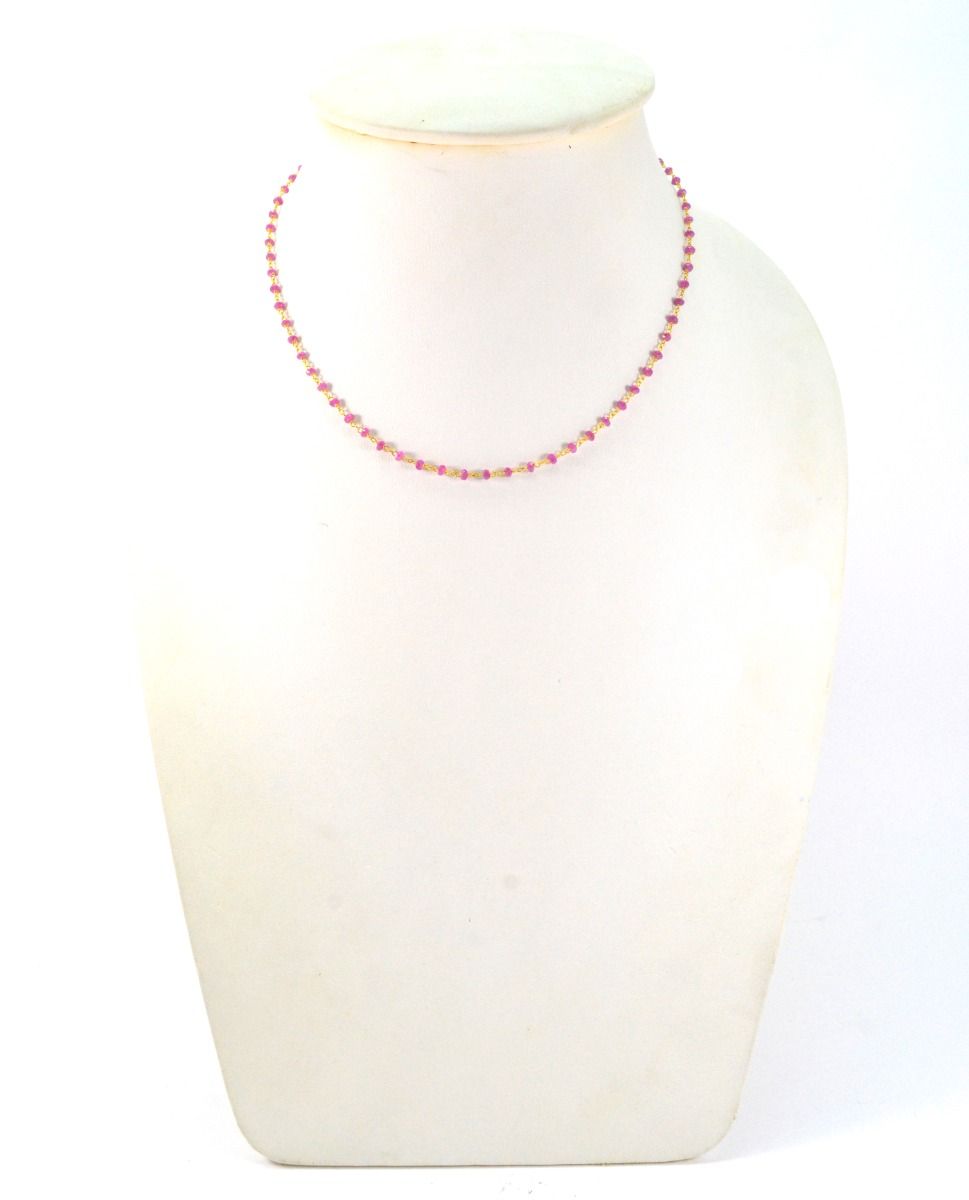 14k Solid Yellow Gold Necklace With AAA Quality In 2.50 MM Size, SGGRC-124