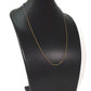 14k Solid Gold Necklace In Roundel Shape, 2.50 MM ,  SGGRC-133