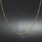 14k Solid Gold Necklace In Roundel Shape, 2.50 MM ,  SGGRC-133