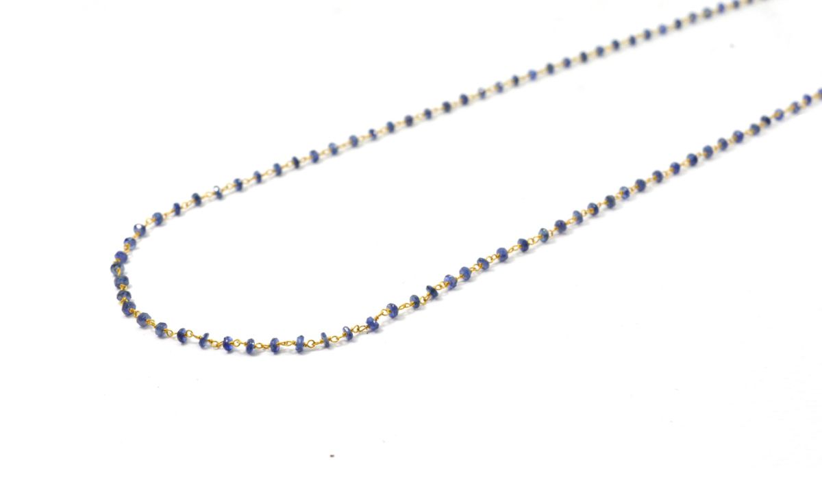 14k Solid Gold Necklace In Roundel Shape, 2.50 MM ,  SGGRC-133
