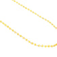 14k Solid Gold Necklace With Yellow Sapphire Stone - 2MM Size , SGGRC-134