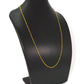 Biguilling 14k Solid Gold Necklace In Roundel Shape - 2MM,  SGGRC-135