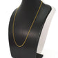 Biguilling 14k Solid Gold Necklace In Roundel Shape - 2MM,  SGGRC-135