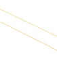 Biguilling 14k Solid Gold Necklace In Roundel Shape - 2MM,  SGGRC-135