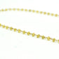 Biguilling 14k Solid Gold Necklace In Roundel Shape - 2MM,  SGGRC-135