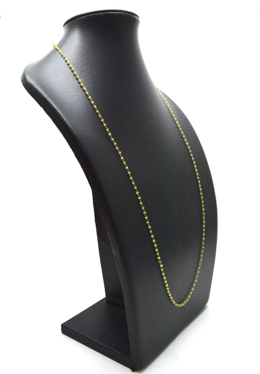 14k Solid Gold Necklace In Roundel Shape With 2MM Size - SGGRC-137