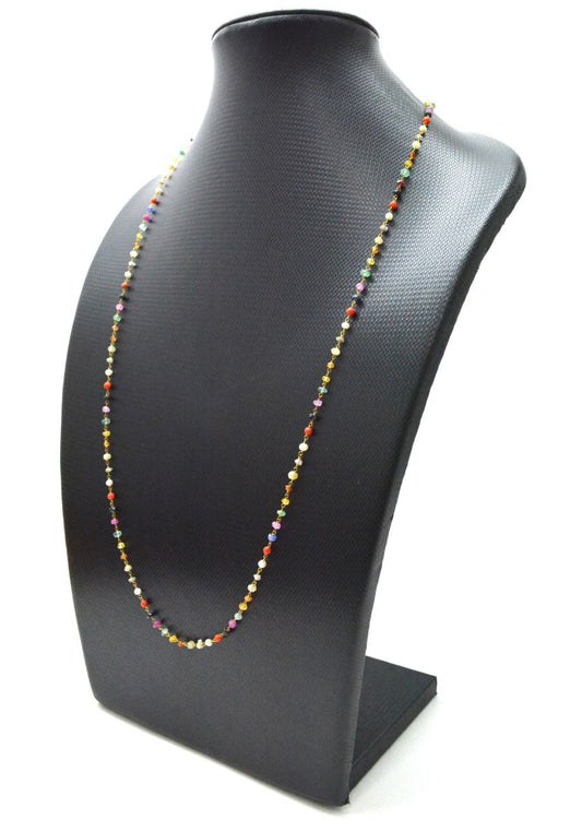 Amazingly 14k Solid Gold Necklace With AAA Quality in 3MM Size - SGGRC-146