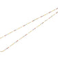 Amazingly 14k Solid Gold Necklace With AAA Quality in 3MM Size - SGGRC-146