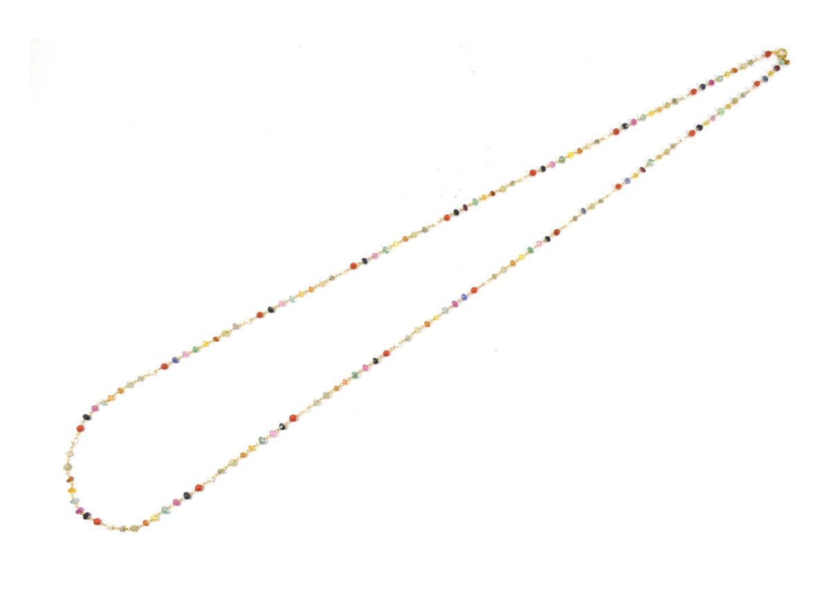 Amazingly 14k Solid Gold Necklace With AAA Quality in 3MM Size - SGGRC-146