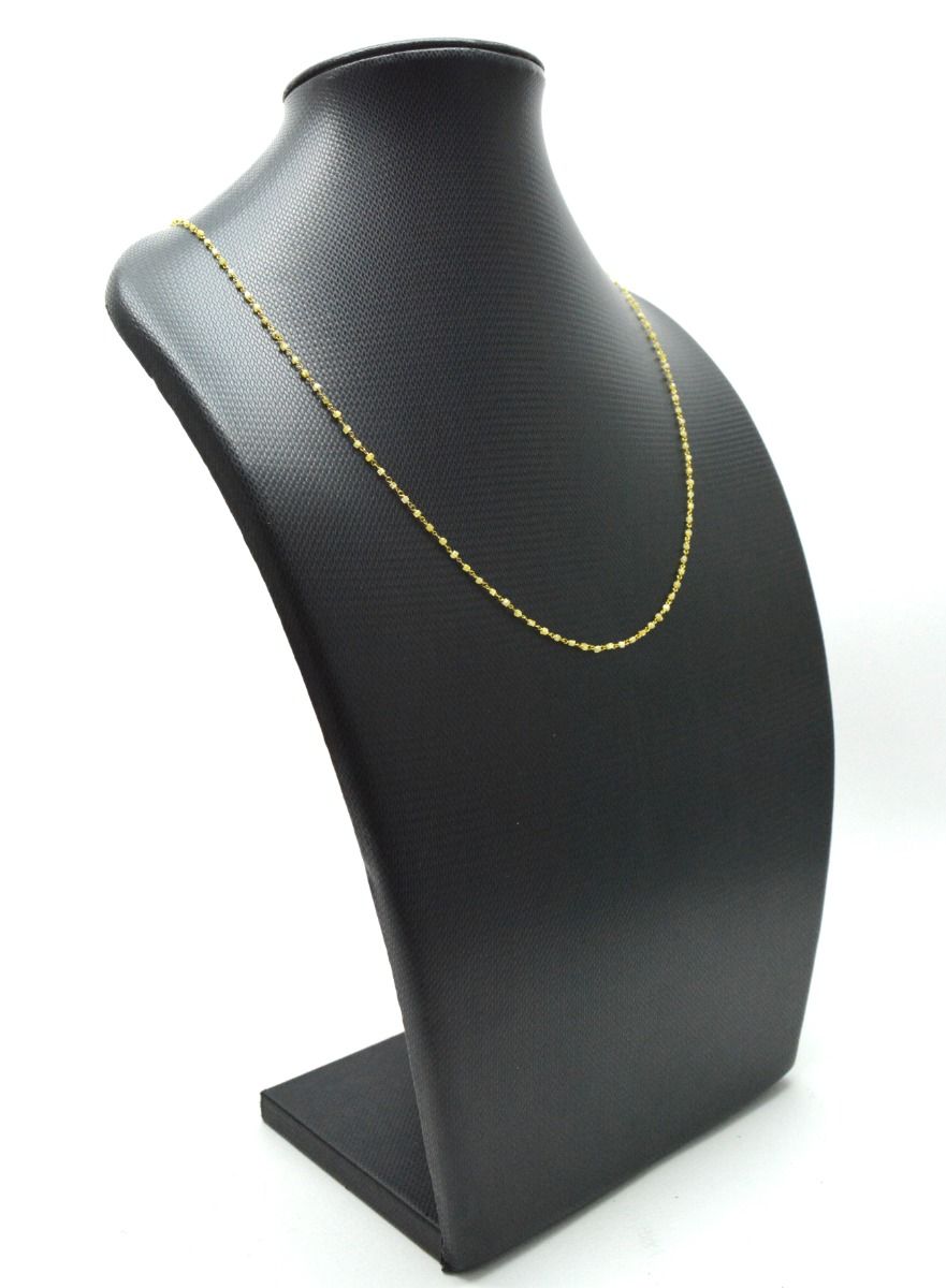 14k Solid Gold Necklace - Natural Multi Stones ,3MM