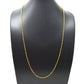 Gorgeous 14k Solid Gold Necklace With Yellow Diamond Stone