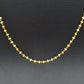 Gorgeous 14k Solid Gold Necklace With Yellow Diamond Stone