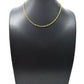 Stunning 14k Solid Gold Necklace in Roundel Shape - 2MM