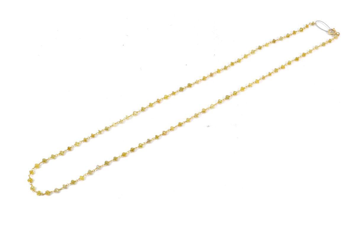 Stunning 14k Solid Gold Necklace in Roundel Shape - 2MM