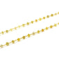 Stunning  14k Solid Gold Necklace in Roundel Shape - 2MM, SGGRC-156