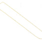 14k Solid Gold Necklace Studded With Natural Yellow Diamond Stones