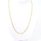 14k Solid Gold Necklace In Roundel Shape, 1.50 -2MM Size - SGGRC-159