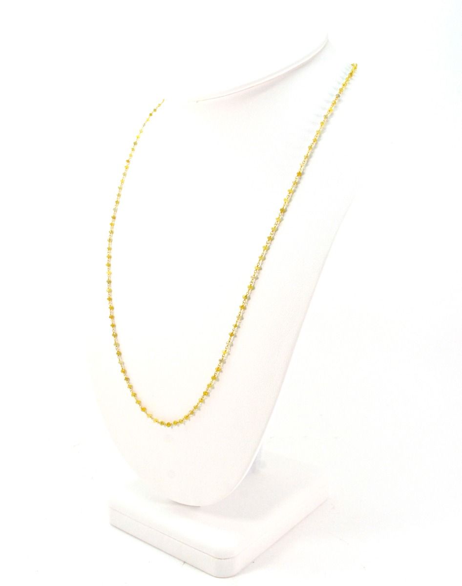 14k Solid Gold Necklace In Roundel Shape, 1.50 -2MM Size - SGGRC-159