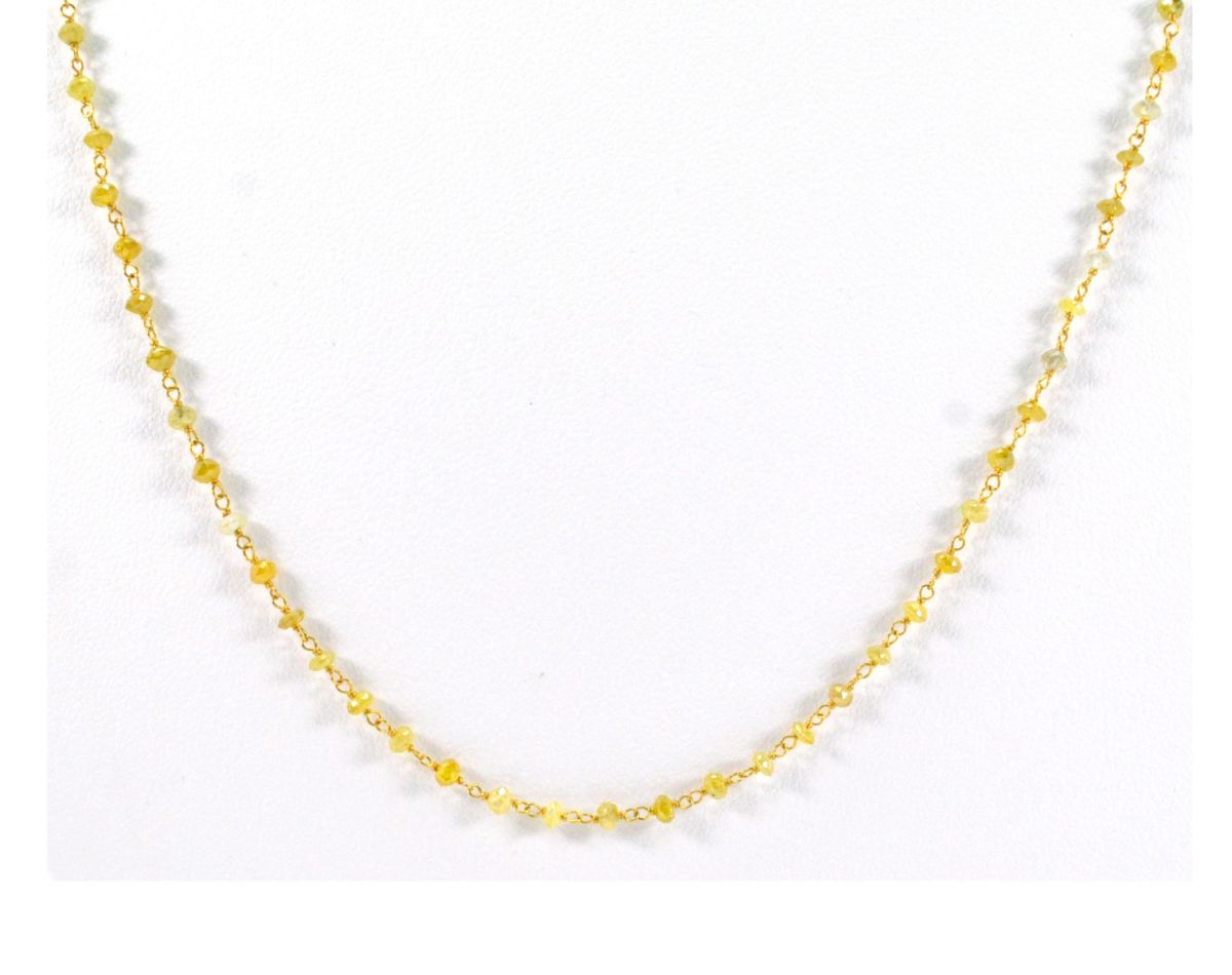 14k Solid Gold Necklace In Roundel Shape, 1.50 -2MM Size