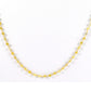 14k Solid Gold Necklace In Roundel Shape, 1.50 -2MM Size - SGGRC-159