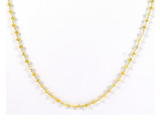 14k Solid Gold Necklace In Roundel Shape, 1.50 -2MM Size - view 3