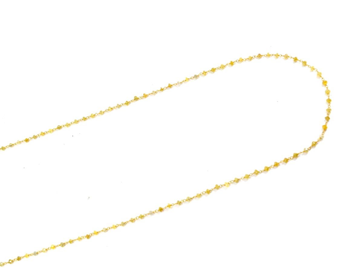 14k Solid Gold Necklace In Roundel Shape, 1.50 -2MM Size - SGGRC-159