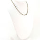 14k Solid Gold Necklace - Natural Yellow Diamond Stones, 2 - 3MM Size - SGGRC-160
