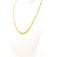 18k Solid Gold Necklace In Roundel Shape With Natural Yellow Diamond Stones - SGGRC-162