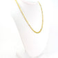 18k Solid Gold Necklace In Roundel Shape With Natural Yellow Diamond Stones - SGGRC-162