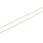 14k Solid Gold Necklace With Natural White Diamond Stones, 1.50 - 2MM - SGGRC-163