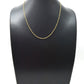14k Solid Gold Necklace In Cube Shape With 1.00 - 1.50 MM Size - SGGRC-164