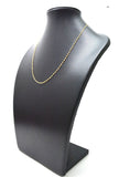 14k Solid Gold Necklace In Cube Shape With 1.00 - 1.50 MM Size - SGGRC-164