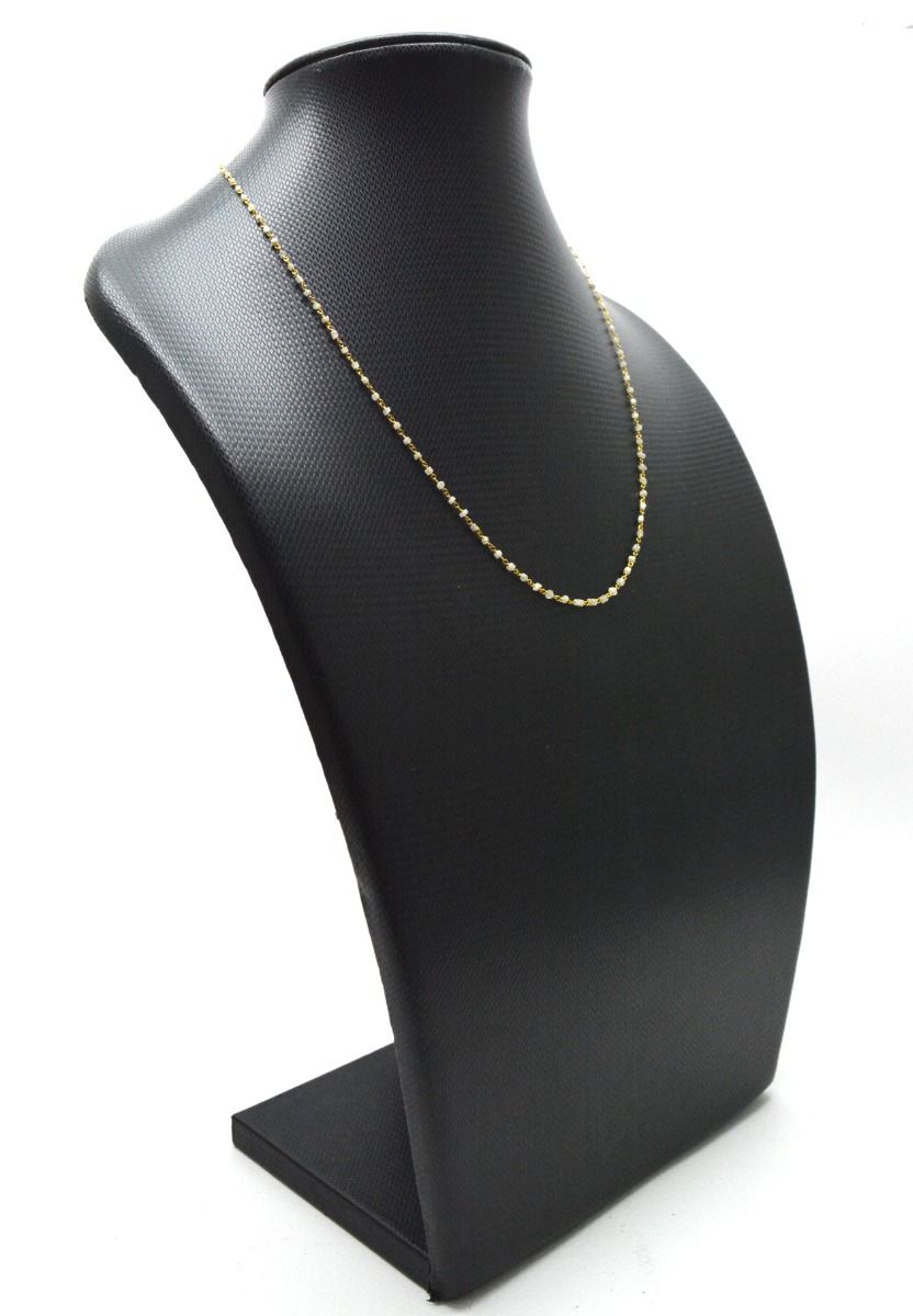 14k Solid Gold Necklace In Cube Shape With 1.00 - 1.50 MM Size - SGGRC-164